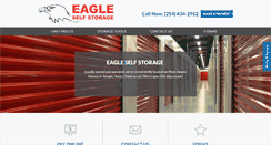 Desktop Screenshot of eagleselfstorage.net