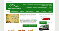 Desktop Screenshot of eagleselfstorage.com
